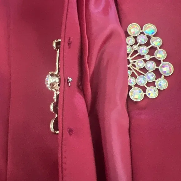 Lily & Taylor USA SZ 18 Women 3 Pc Pant Suit Wide Leg‎ Career Core Church Attire - Picture 14 of 14